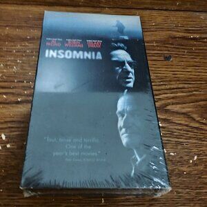 Insomnia (VHS, 2002, unopened/ new) Al Pacino Robin Williams Hilary Swank